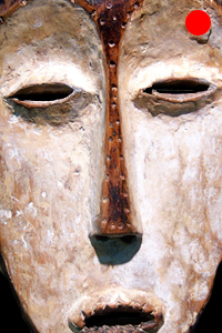 Lega Mask, Congo Ex. Patrick Dierickx, Brussels