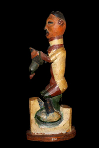 RARE Zombo Painted Fetish Figure
